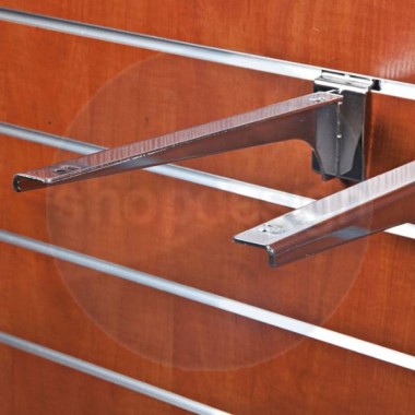Wspornik półki 20/30cm kpl. chrom